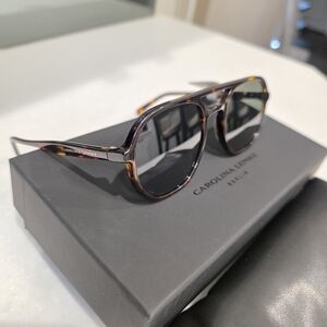 CL9033-02 - Carolina Lemke Berlin Eyewear - Fierce Demi + Free Luxury Premium Ca
